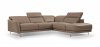 I730 Sectional Sofa in Light Grey Premium Leather by J&M