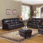 Espresso Bonded Leather Match Sofa & Loveseat Set w/Options