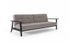 Dublexo Frej Sofa Bed in Gray 521 by Innovation w/Options