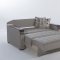 Willow Aristo Light Brown Loveseat Sleeper by Istikbal