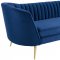 Opportunity Sofa in Navy Velvet Fabric by Modway w/Options