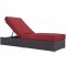 Convene Outdoor Patio Chaise Lounge 1846 Choice of Color- Modway