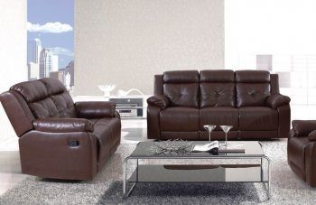 50520 Sherman Motion Sofa in Dark Brown by Acme w/Options [AMS-50520 Sherman]