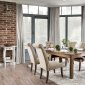 Sania I Dining Table CM3324A-T in Rustic Oak w/Options