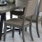 Avenhorn 5Pc Dining Set 5569-78 in Ash & Black by Homelegance