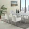 Katie Dining Table in Grey 5Pc Set by Chintaly