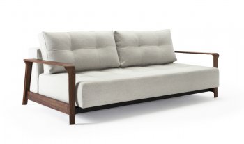 Ran Deluxe Excess Lounger Sofa Bed in Natural by Innovation [INSB-Ran DEL-527 Natural]