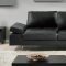 GIA Sofa in Black Leather by At Home USA w/Options