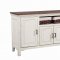 Simpson Dining Table 105181 in Vintage White - Coaster w/Options