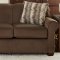 Mayhew Sofa in Brown Fabric by Klaussner w/Queen Sleeper