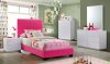 8103-P Lola Bedroom 4Pc Set in Pink & White by Global w/Options