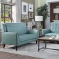 Broadview Sofa & Loveseat 9977FG in Fog Gray by Homelegance