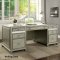 Aine Office Desk CM-DK908 in Silver w/Options