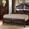 2126 Beaux Bedroom by Homelegance in Dark Cherry w/Options