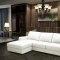 Alexis Sectional Sofa Sleeper in Premium Leather by J&M