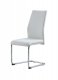 D41DC Set of 4 Dining Chairs in White PU by Global