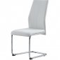 D41DC Set of 4 Dining Chairs in White PU by Global