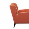 Roweena Sofa & Loveseat Set 1218RN in Orange Fabric -Homelegance