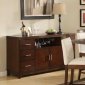 1410-55 Elmhurst Server in Brown Cherry by Homelegance