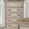 Anastasia Bedroom Set 5Pc B1731 in Pewter by NCFurniture