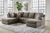 Ophannon Sectional Sofa 29402 in Putty Fabric by Ashley