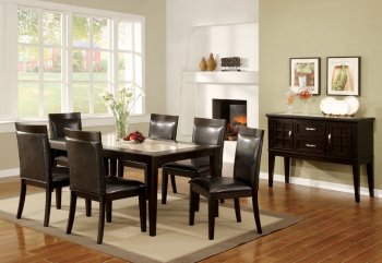 CM3841T-DK Evious I Dining Table in Espresso w/Options [FADS-CM3841T Evious I Espresso]