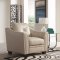 Avison Sofa 505301 in Cream Leatherette by Coaster w/Options