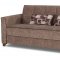 Nesta Sofa Bed Convertible in Brown Fabric by Casamode w/Options