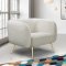 Harlow Sofa 685 in Cream Velvet Fabric by Meridian w/Options