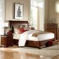 Karla Bedroom 1740PL in Cherry by Homelegance w/Options