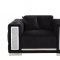 Trislar Chair 52527 in Black Velvet by Acme