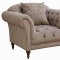 Alasdair Sofa in Light Brown Fabric 505571 by Coaster w/Options