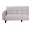 Kifeic Adjustable Sofa LV00176 in Gray Linen by Acme