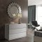 Martina LUX Bedroom in White by ESF w/Storage Bed & Options