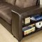 CM6588 Aspen Sectional Sofa in Microfiber & Leatherette