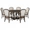 Landon Dining Set 5Pc 109400 in Rich Brown by Coaster