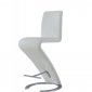 D9002BS-WH Barstool Set of 4 in White PU by Global