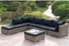 419 Outdoor Patio 7Pc Sectional Sofa Set by Poundex w/Options