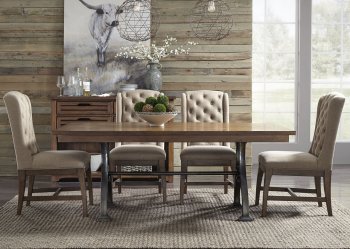 Arlington House Dining Table 5Pc Set 411-DR in Brown by Liberty [LFDS-411-DR Arlington House]