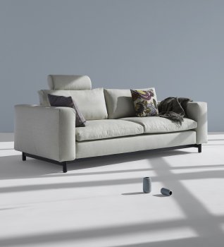 Magni Sofa Lounger in Natural Fabric by Innovation [INSB-Magni-527]