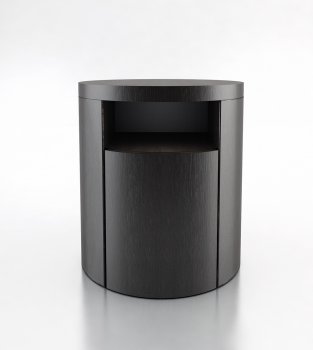 MD313-NS-WEN Mulberry Set of 2 Nightstands by Modloft in Wenge [MLNS-MD313-NS-WEN Mulberry]