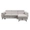 Cadence Sectional Sofa 9403BE in Beige Microfiber by Homelegance