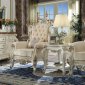 Picardy II Accent Chair 53463 in Fabric & Antique Pearl by Acme