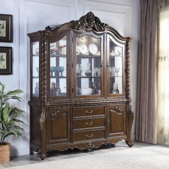 Devayne Buffet with Hutch DN01365 in Dark Walnut by Acme