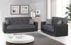 Lego Sofa Bed in Rola Grey by Rain w/Optional Items