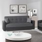 Lego Sofa Bed in Rola Grey by Rain w/Optional Items