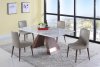 Scarlett Dining Table 5Pc Set by Chintaly