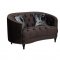 Avonlea Sofa 509151 - Chocolate Brown Velvet - Coaster w/Options