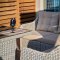 Sedef Outdoor Corner Set in Cream by Bellona