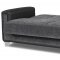 Mondo Sofa Bed Convertible in Gray Fabric by Casamode w/Options